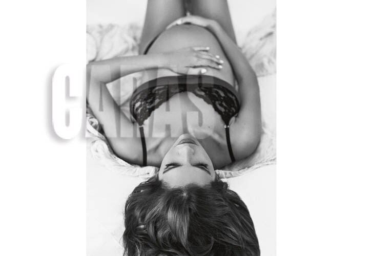 Zaira Nara, súper diosa a días de dar a luz a su primera hija con Jakob von Plessen. Foto: revista Caras