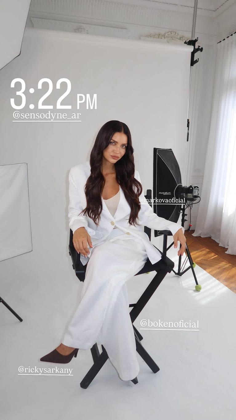 Zaira Nara trabajando de modelo e influencer por el mundo(Foto de Instagram)