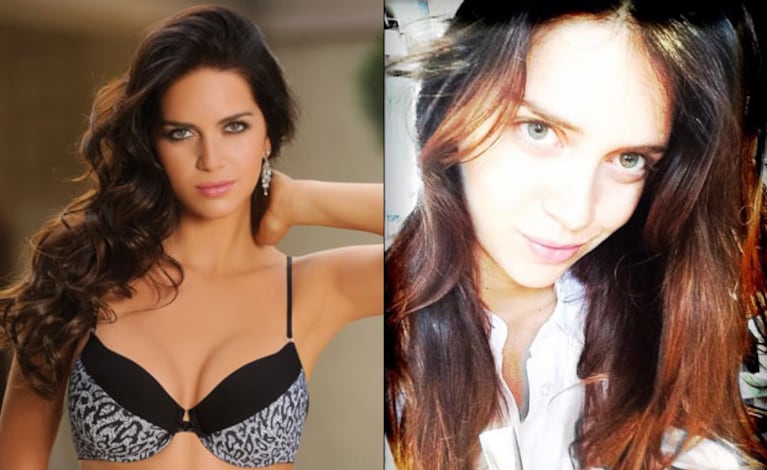 Zaira Nara, una belleza que no necesita de producción (Fotos: Web y Twitter). 