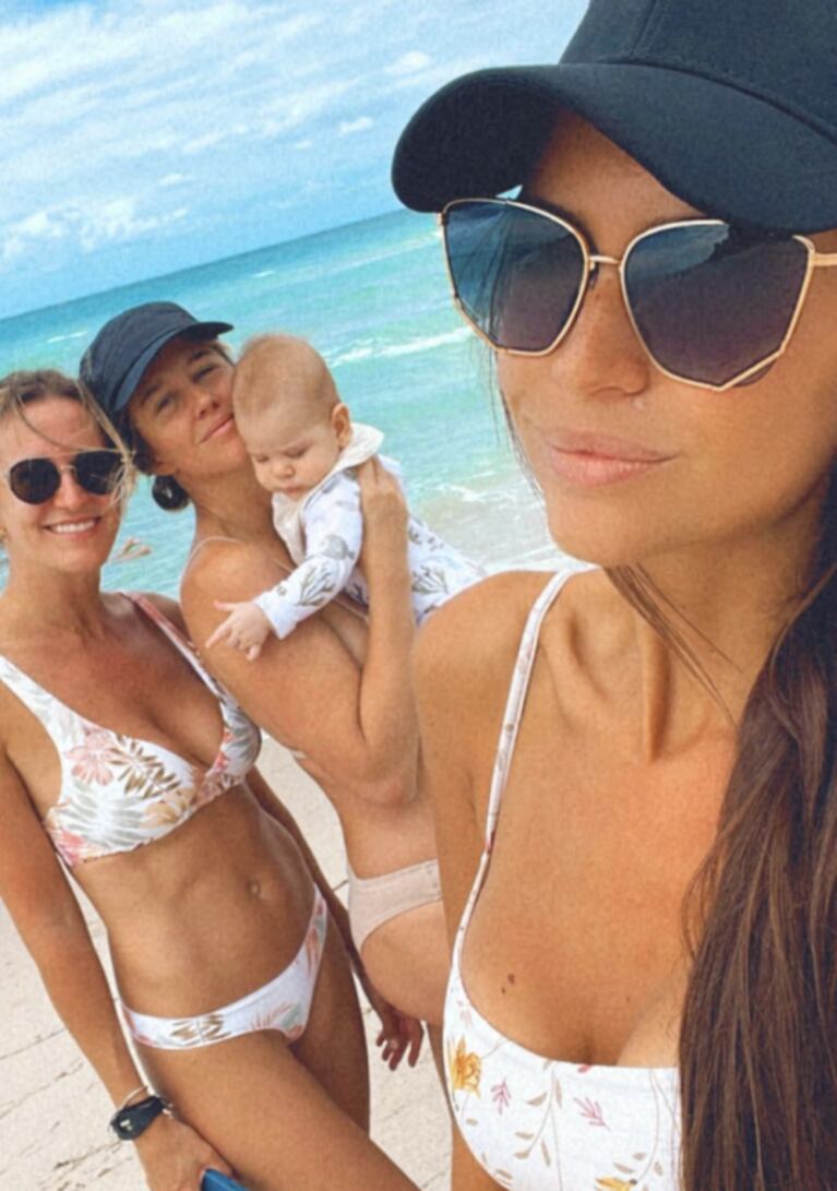 Zaira Nara viajó a Miami con sus amigas: las postales de sus días de relax