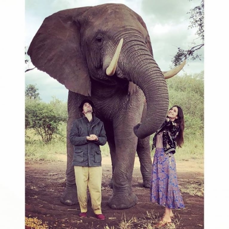 Zaira Nara y Jakob Von Plessen, de vacaciones en Sudáfrica: su álbum de fotos