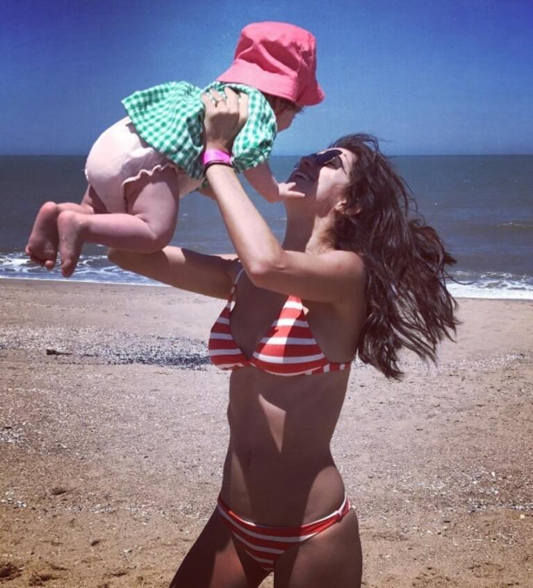 Zaira Nara y los videos súper tiernos en el campo con su hija, Malaika: "Domingo soleado, así te disfrutamos"