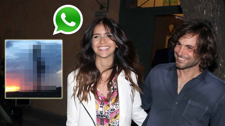 Zaira Nara  y una sugerente foto de perfil de WhatsApp que alimenta el rumor de embarazo