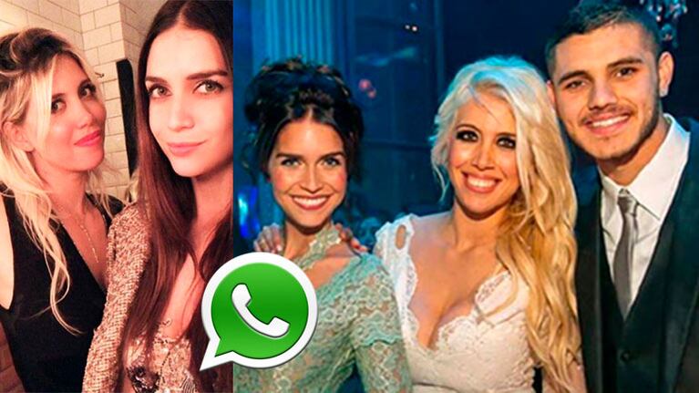 Zaira Nara y Wanda Nara
