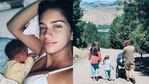 Zaira y su familia disfrutan de esta plena etapa en la Patagonia.