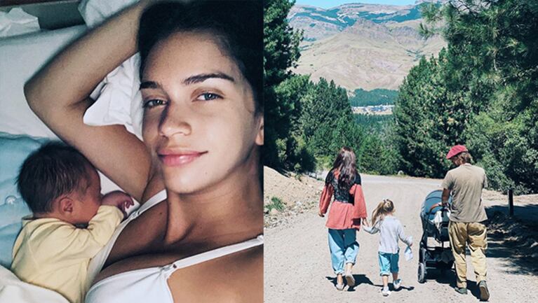 Zaira y su familia disfrutan de esta plena etapa en la Patagonia.