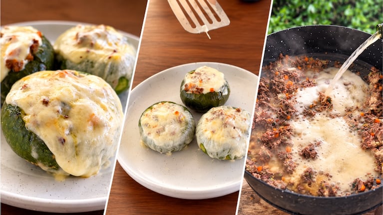Zapallitos rellenos, un clásico argentino. Foto. Cucinare TV
