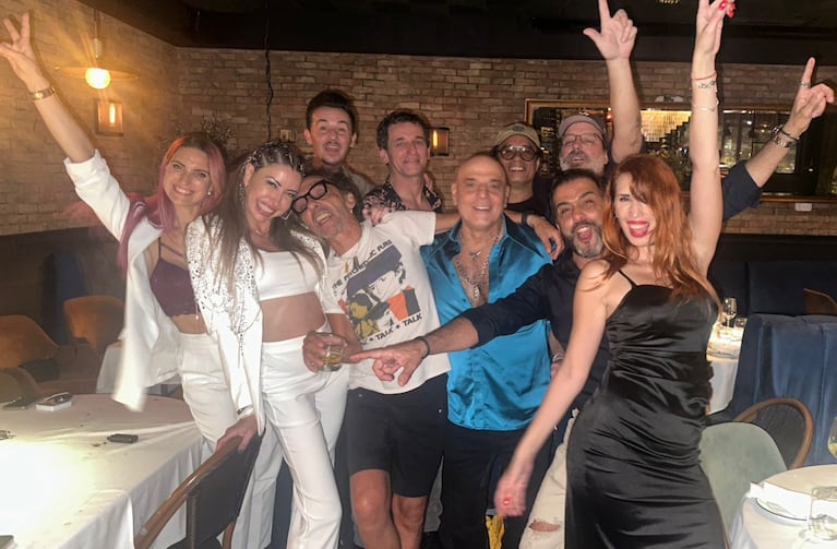Zeta Bosio celebró su cumpleaños en Miami con su esposa y amigos en Miami (Foto: Prensa).