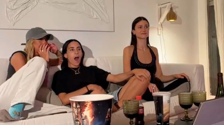 Zoe Bogach, Luchi Maidana y Olivia Wald reaccionaron en vivo a Gran Hermano Generación Dorada (Imagen Twitch LuchiMaiii)