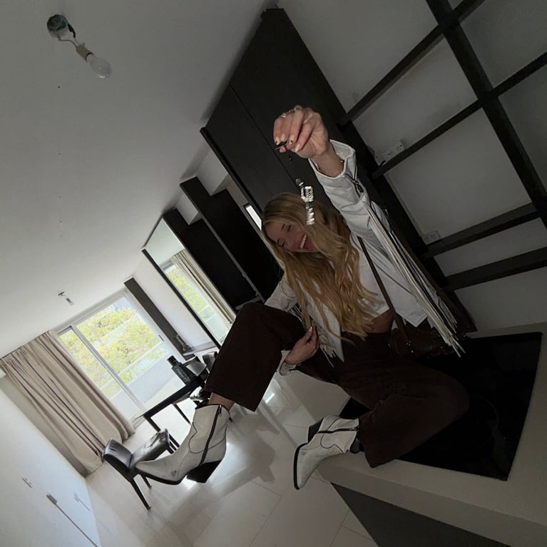 Zoé Bogach mostró su nuevo departamento: “Sin heladera y con las paredes sin pintar, pero feliz”. CRÉDITO: Instagram