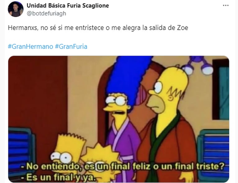 Zoe Bogach quedó eliminada de Gran Hermano y estallaron los memes