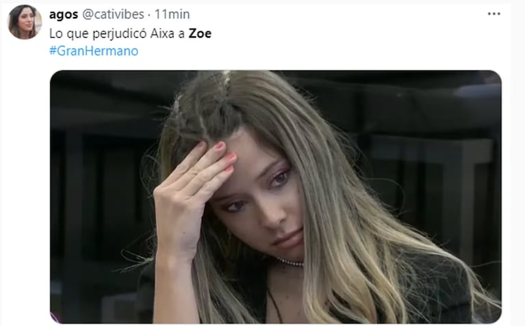 Zoe Bogach quedó eliminada de Gran Hermano y estallaron los memes