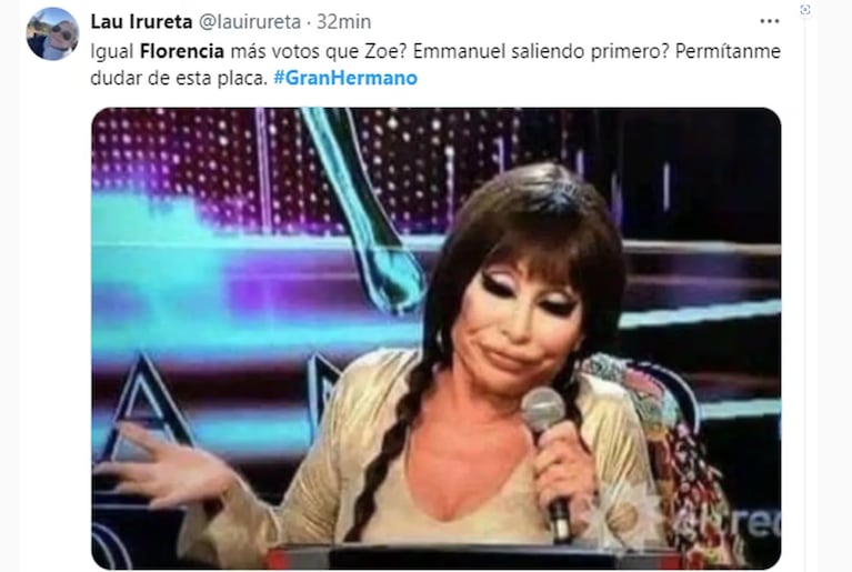 Zoe Bogach quedó eliminada de Gran Hermano y estallaron los memes