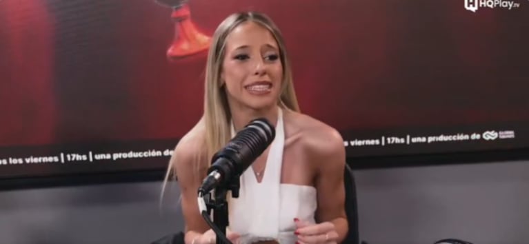 Zoe Bogach se defendió de los rumores con Icardi y Paredes (Foto: captura de 5 de Copas, HQ Play TV).