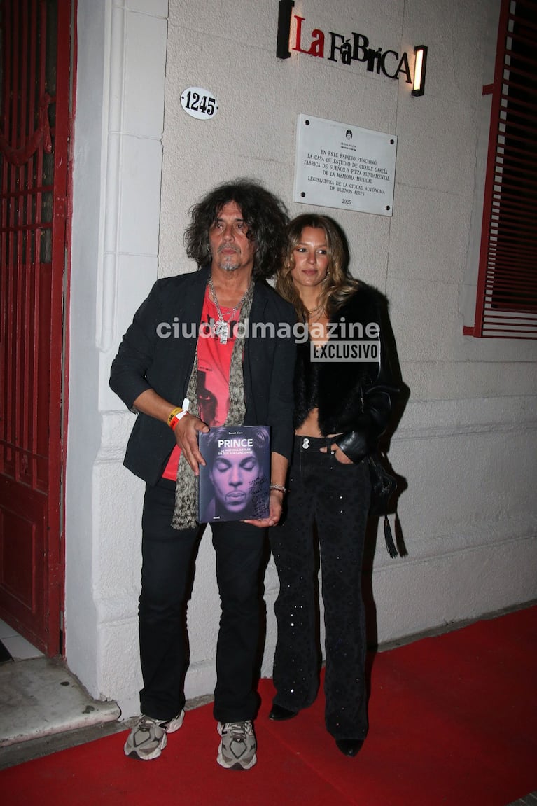Zorrito Von Quintero en el cumpleaños de Charly García (Foto: Movilpress).