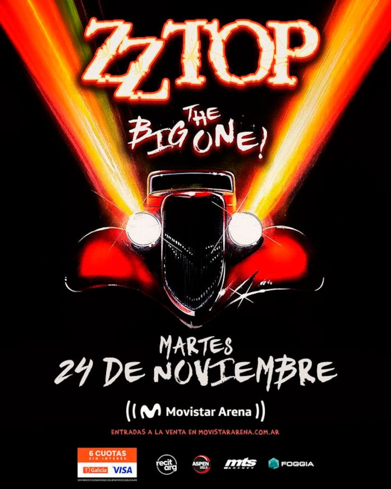 ZZ TOP viene a la Argentina (foto de prensa)