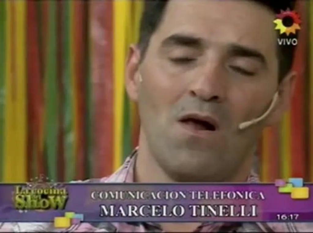 Marcelo Tinelli emocionadísimo en La cocina del show, parte 3