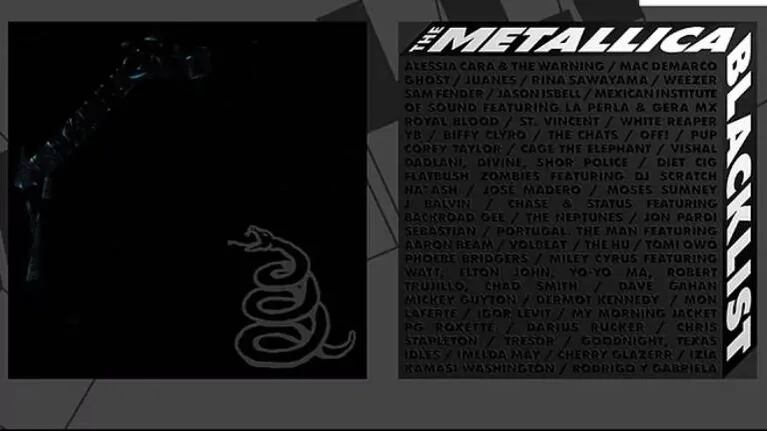 Metallica anunció la salida de un disco tributo para celebrar los 30 años de su Black Album