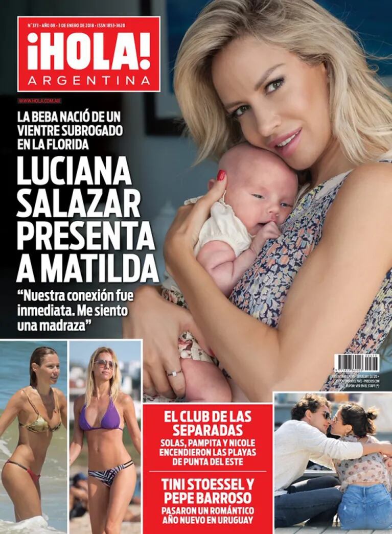 Luciana Salazar mostró la cara de su hija, Matilda, por primera vez: "Me siento una madraza"