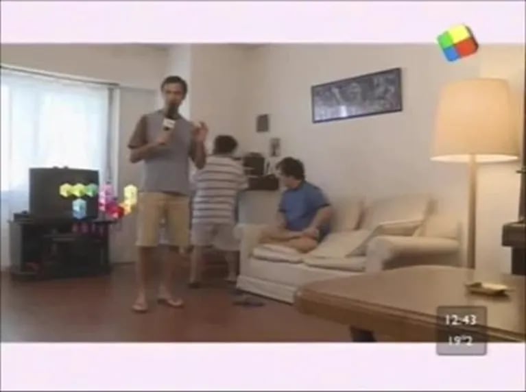 El divertido baile de los hijos de Gustavo Garzón en Televisión Abierta