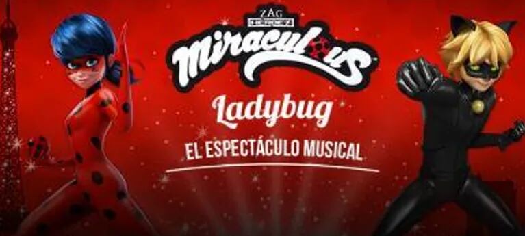 Miraculous Ladybug - El espectáculo musical: un show inolvdable en vacaciones de invierno