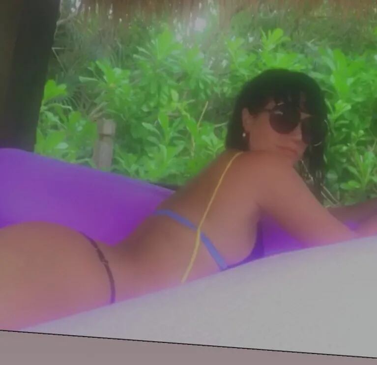 Griselda Siciliani, a pura sensualidad en Playa del Carmen: "Melenita playera"