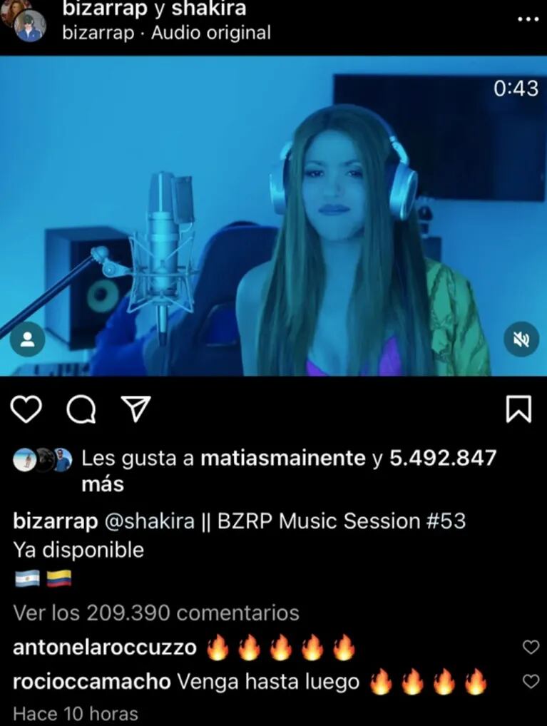 El gesto de Antonela Roccuzzo para Shakira por su canción contra Gerard Piqué 