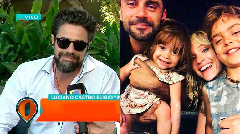 Luciano Castro habló de la salud de la hijita de Gonzalo Heredia y Brenda Gandini: Gracias a Dios está bien