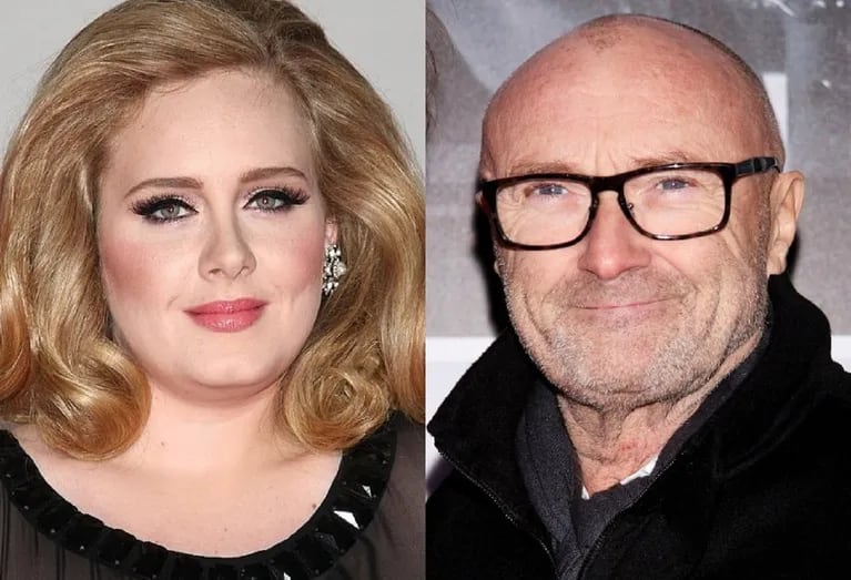 Adele explicó por qué no pudo trabajar con Phil Collins