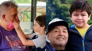 Fabiana Liuzzi compartió la foto más tierna de su hijo Antonio con Dieguito Maradona.