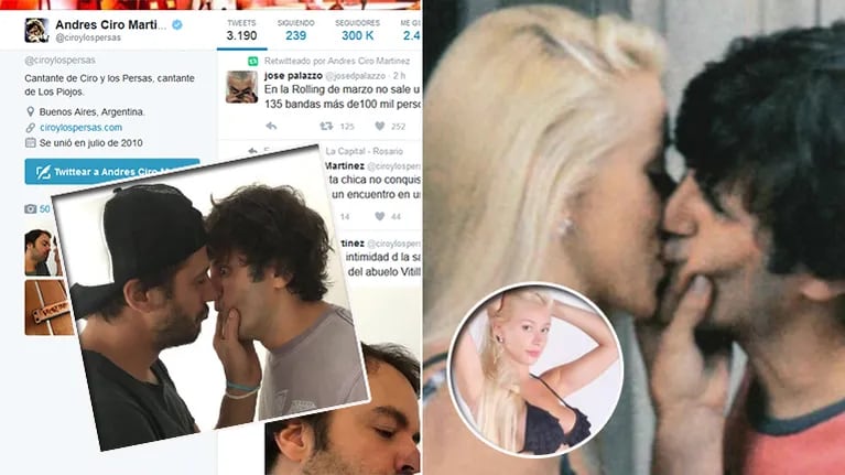 ¡Burlas y enojo! Andrés "Ciro" Martínez, tras las fotos besándose con una joven rubia: "Esta chica no conquistó a nadie. Nada de noviazgo, ni parecido"