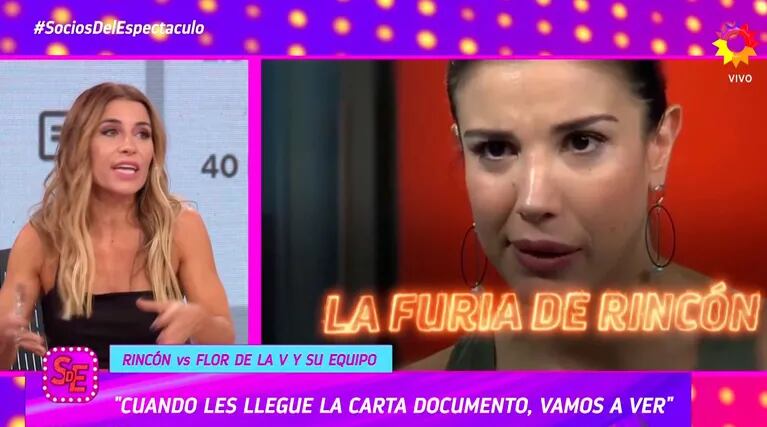Mariana Brey defendió a Andrea Rincón y fue picantísima con Flor de la Ve