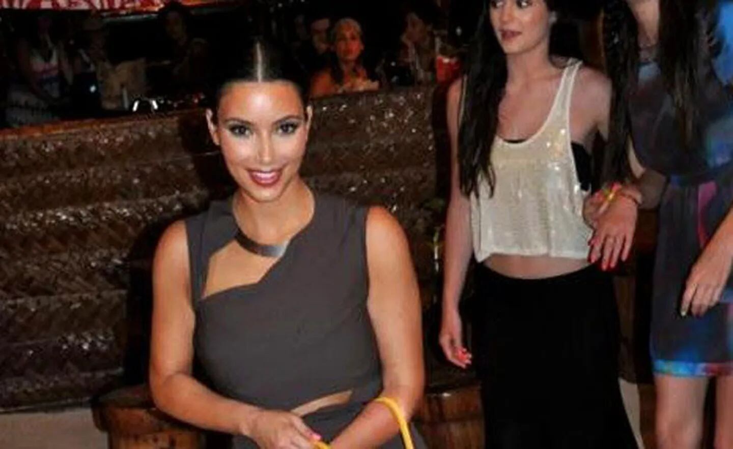 Kim Kardashian, tía coqueta y excéntrica. (Foto: Web)