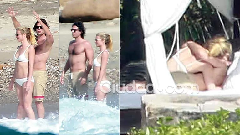 Gwyneth Paltrow y su novio le dieron rienda suelta al amor en las playas de México