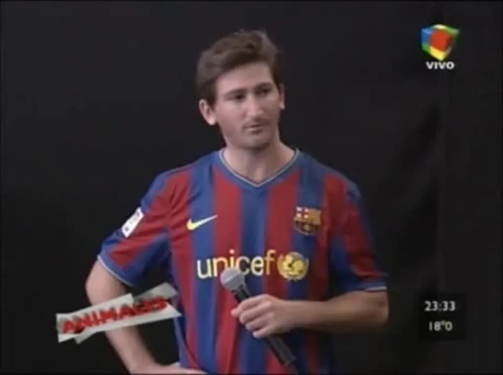 La imperdible imitación a Lionel Messi en Animales Sueltos 