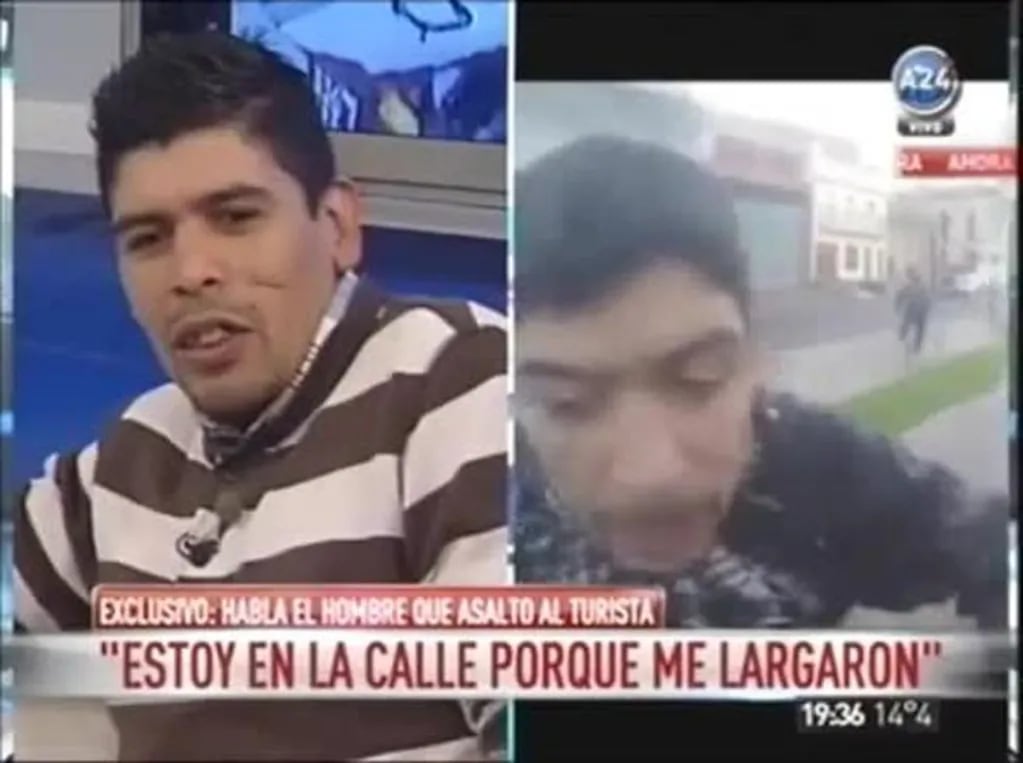 La entrevista de Mauro Viale al motochorro Gastón Aguirre: "Era el cumpleaños de mi hijo, y quería verlo con plata, por eso salí a robar"