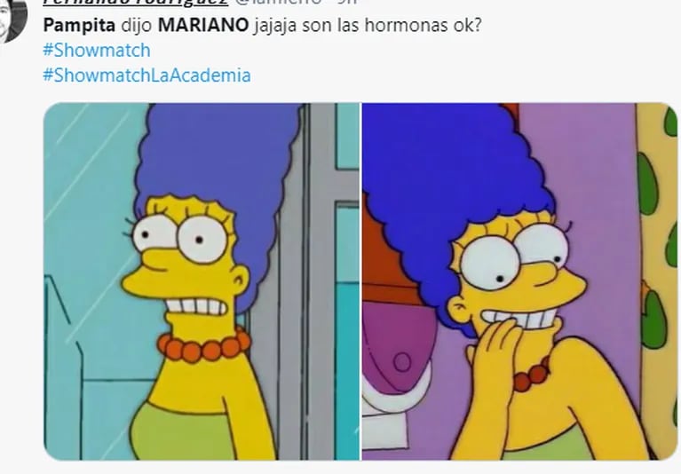 Pampita llamó Mariano a Mariana Genesio Peña en ShowMatch y se disculpó en vivo: "Tuve un acto fallido horrible"