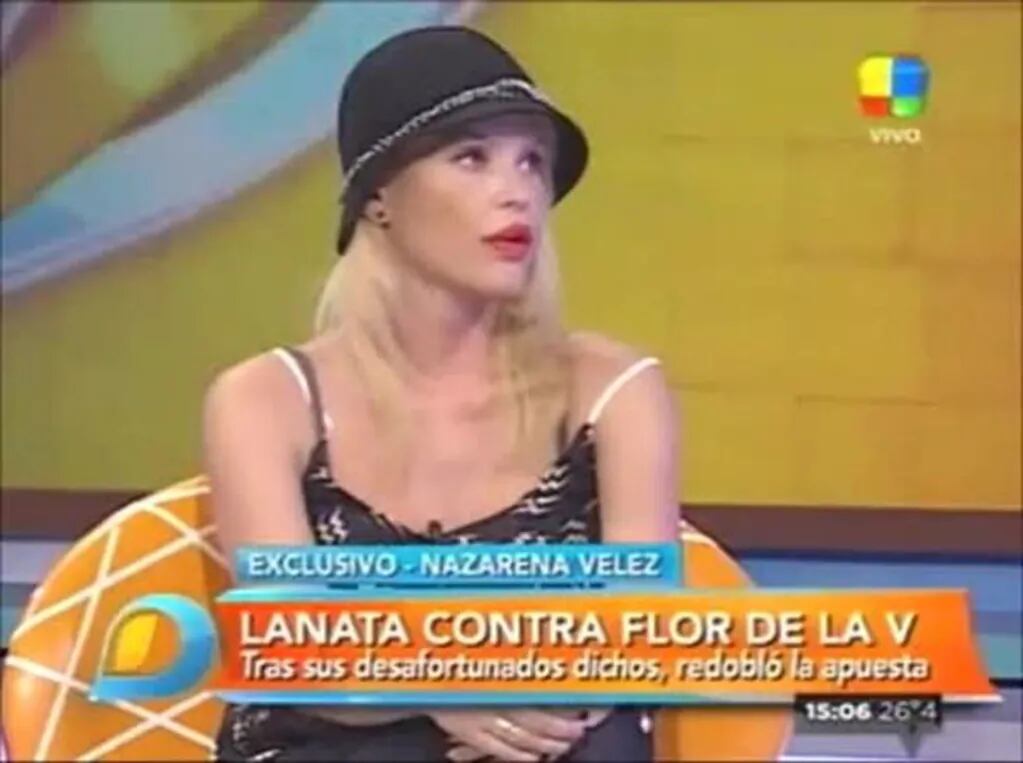 Nazarena Vélez tomó partido por De la Ve en la polémica con Lanata: "Veo a Florencia y veo a una mujer, a una mamá"