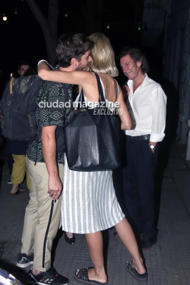 Las fotos de Vico D’Alessandro a los arrumacos junto a su novia, la modelo Julia Zanettini