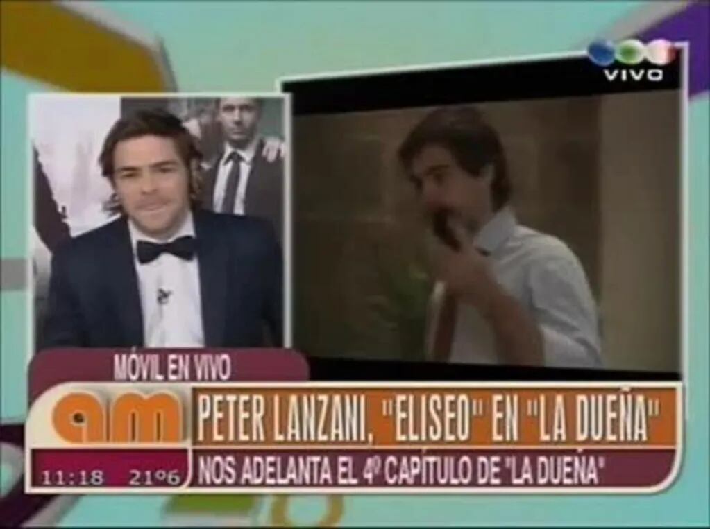 Peter Lanzani habló de sus escenas súper hot en La Dueña 