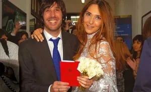 Juan Cruz y su ex mujer. (Foto: Web)