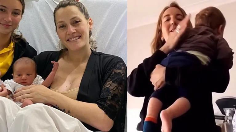 Mica Viciconte mostró el video de la hermana de Fabián Cubero contándole cómo le tiene que hacerle provechito a su bebé