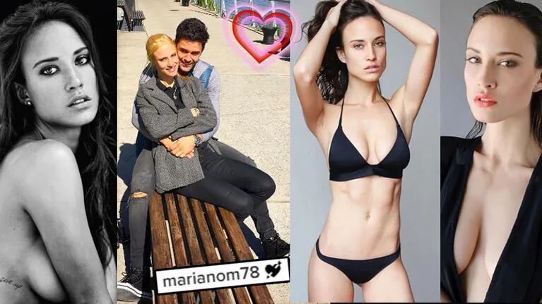 Mariano Martínez, ¿enamorado de una modelo? (Fotos: Instagram)