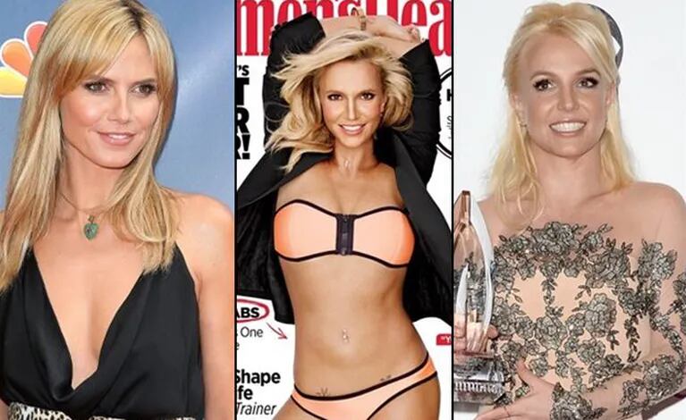 Britney Spear parecida a Heidi Klum en la portada de Women s Health. (Foto: web)
