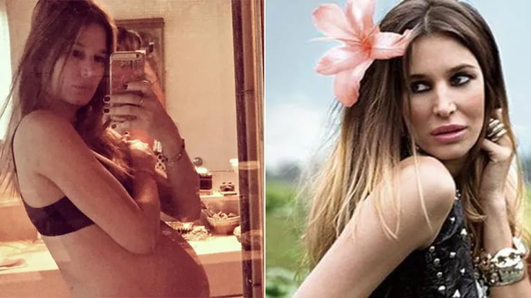 Dolores Barreiro, súper sexy con su panza de 7 meses y medio. Foto: Instagram.