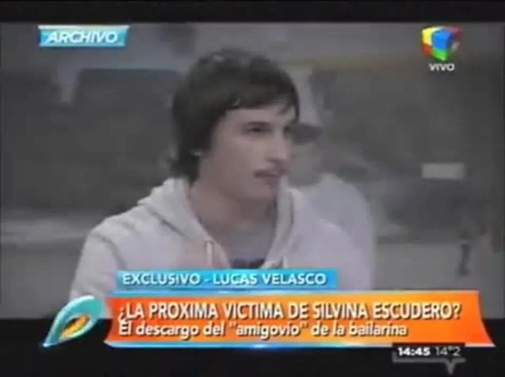 Lucas Velasco habló de su relación con Silvina Escudero: "Es una mina divina"