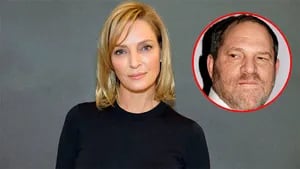 Uma Thurman reveló cómo fueron las situaciones de acoso que vivió con Harvey Weinstein: Se me abalanzó haciendo...