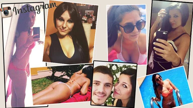 Ivana Icardi, una bomba sexy en las redes sociales (Fotos: Instagram). 