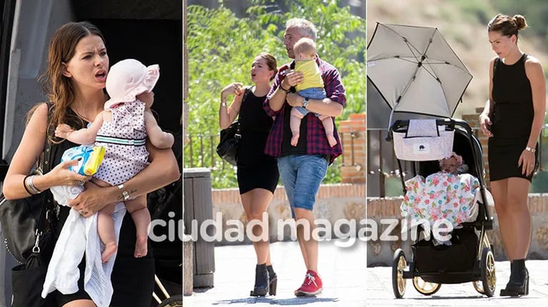  China Suárez y Marley, de paseo con sus hijos por Toledo (Fotos: Grosby Group)