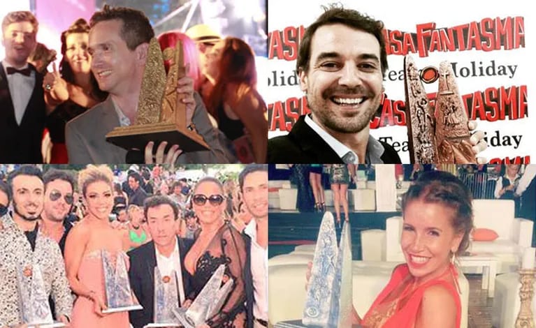Todos los ganadores de los Premios Carlos 2015 (Fotos: Twitter y Cadena 3). 